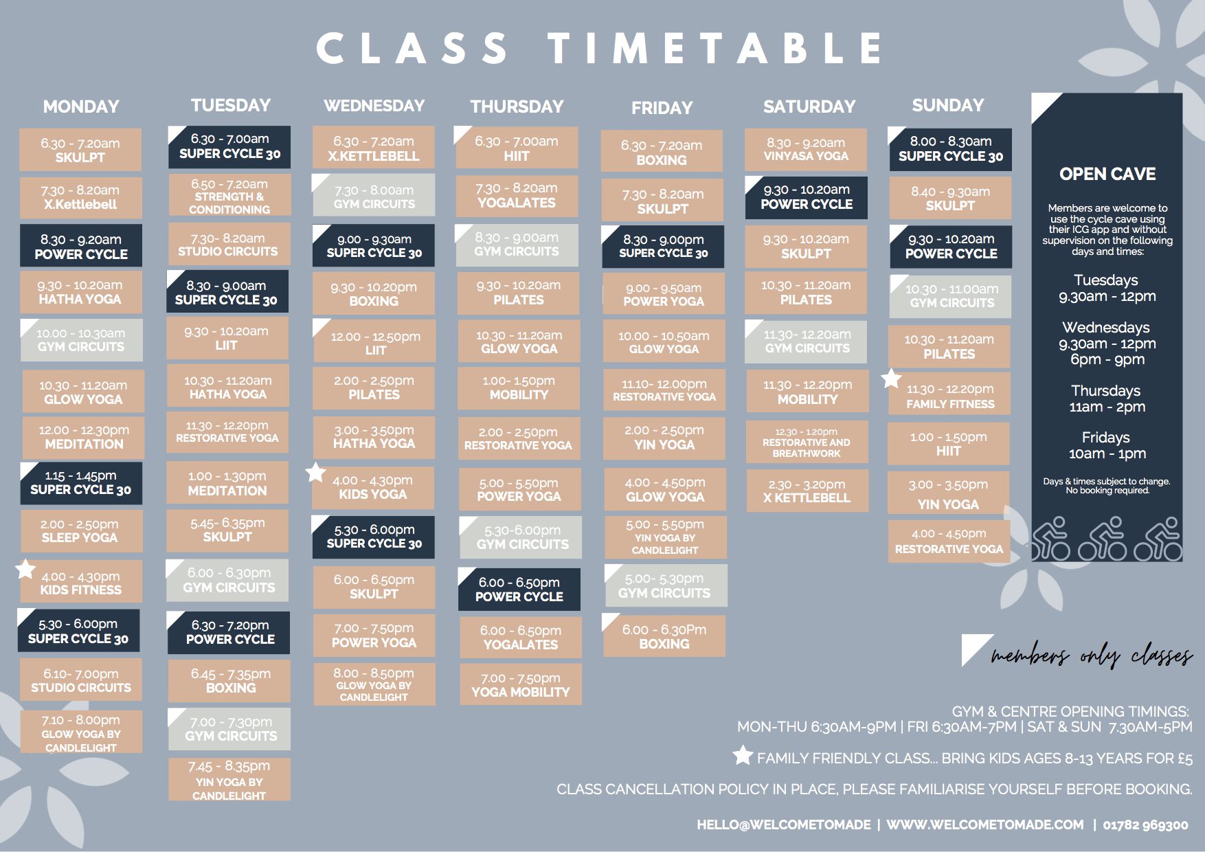 MADE Timetable Live from 03.10.22